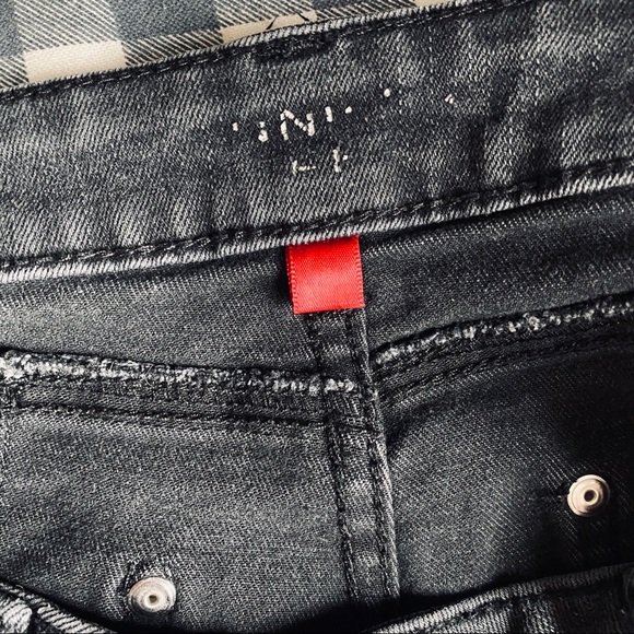 Sparkle ripped black skinny jeans - Picture 6 of 6